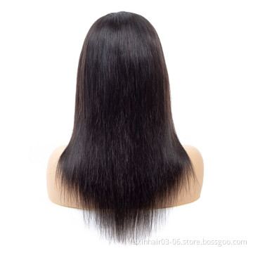 New Arrival Top Grade 13x6 Hd Transparent Lace Front Wig Wholesale 100% Cuticle Aligned Brazilian Human Hair Frontal Lace Wigs